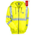 Men's High Visibility Lime Hooded Sweatshirt